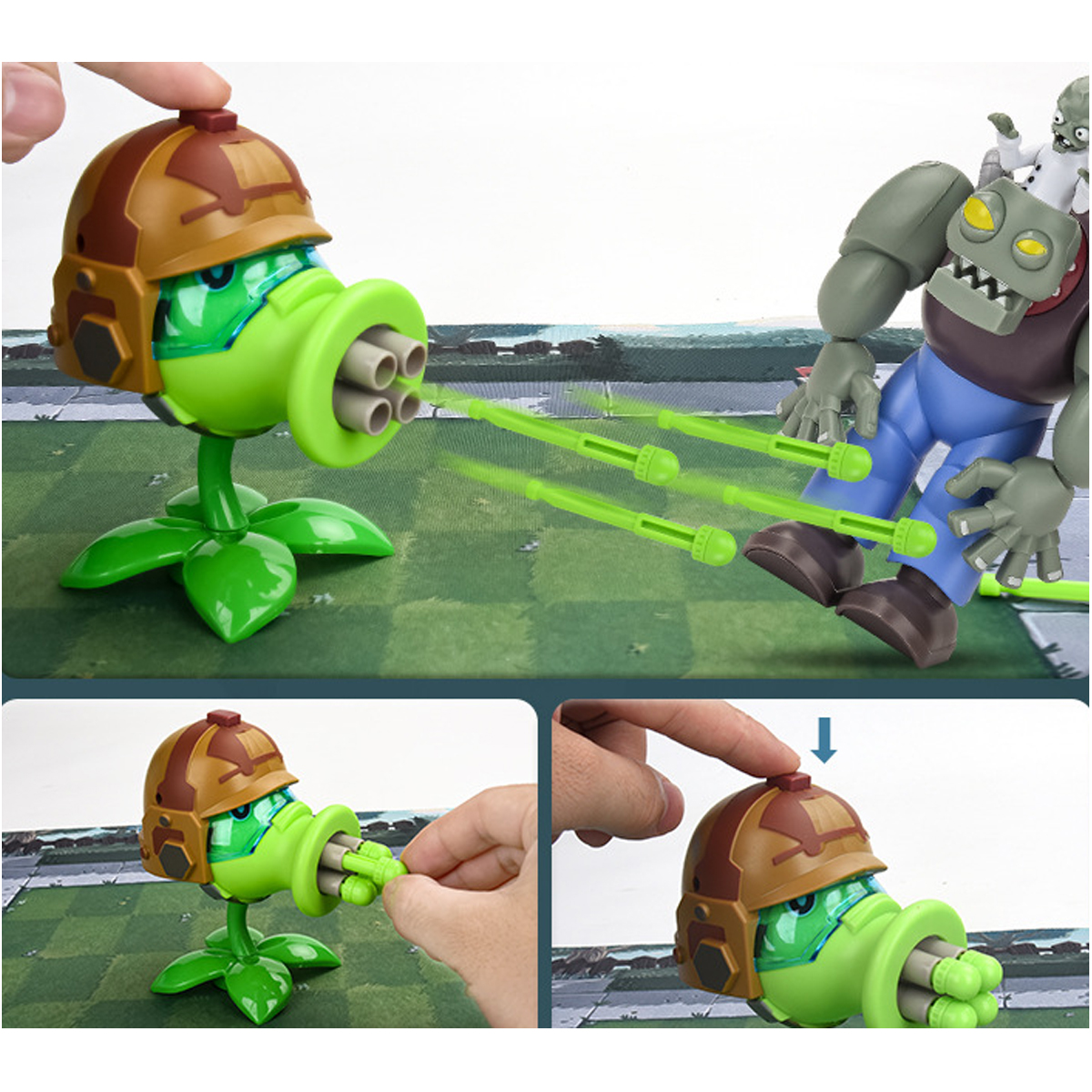 Juguete Plantas Vs Zombies Caja Grande