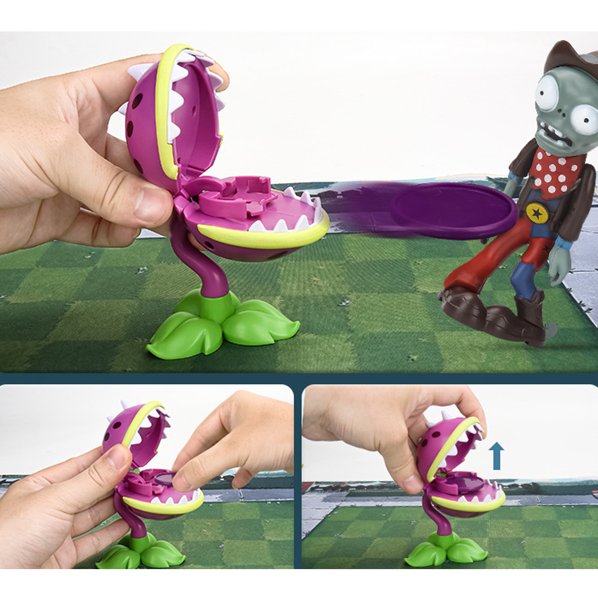 Juguete Plantas Vs Zombies Caja Grande