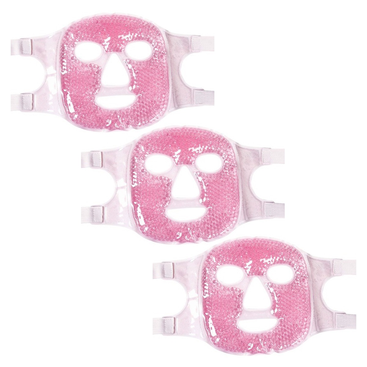 3 Mascaras Facial Termica Gel Mima2 Para Terapia De Relajación.