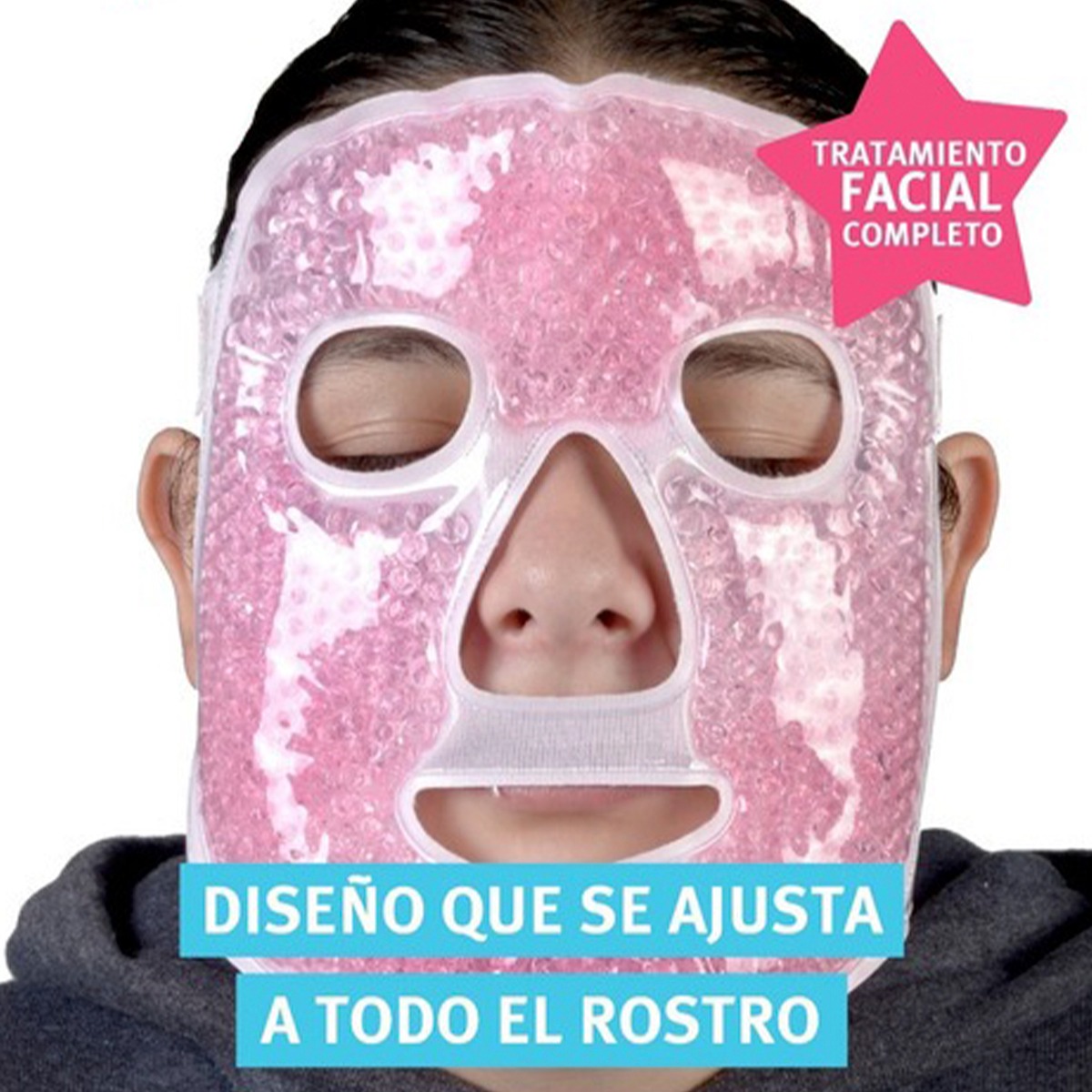 3 Mascaras Facial Termica Gel Mima2 Para Terapia De Relajación.