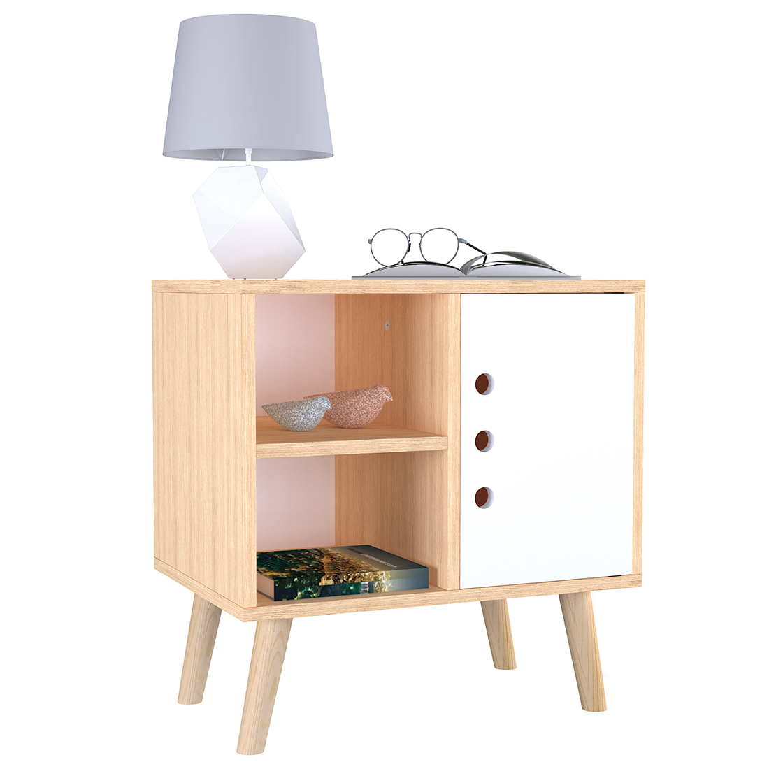 CABECERA MALTA MATRI GRIS + 2 BUROS KYGO