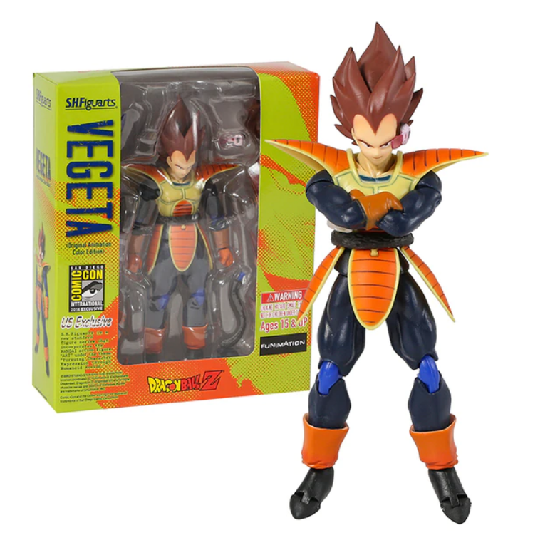 Vegeta Scouter Sdcc Figuarts Dragon Ball Goku Figura Anime
