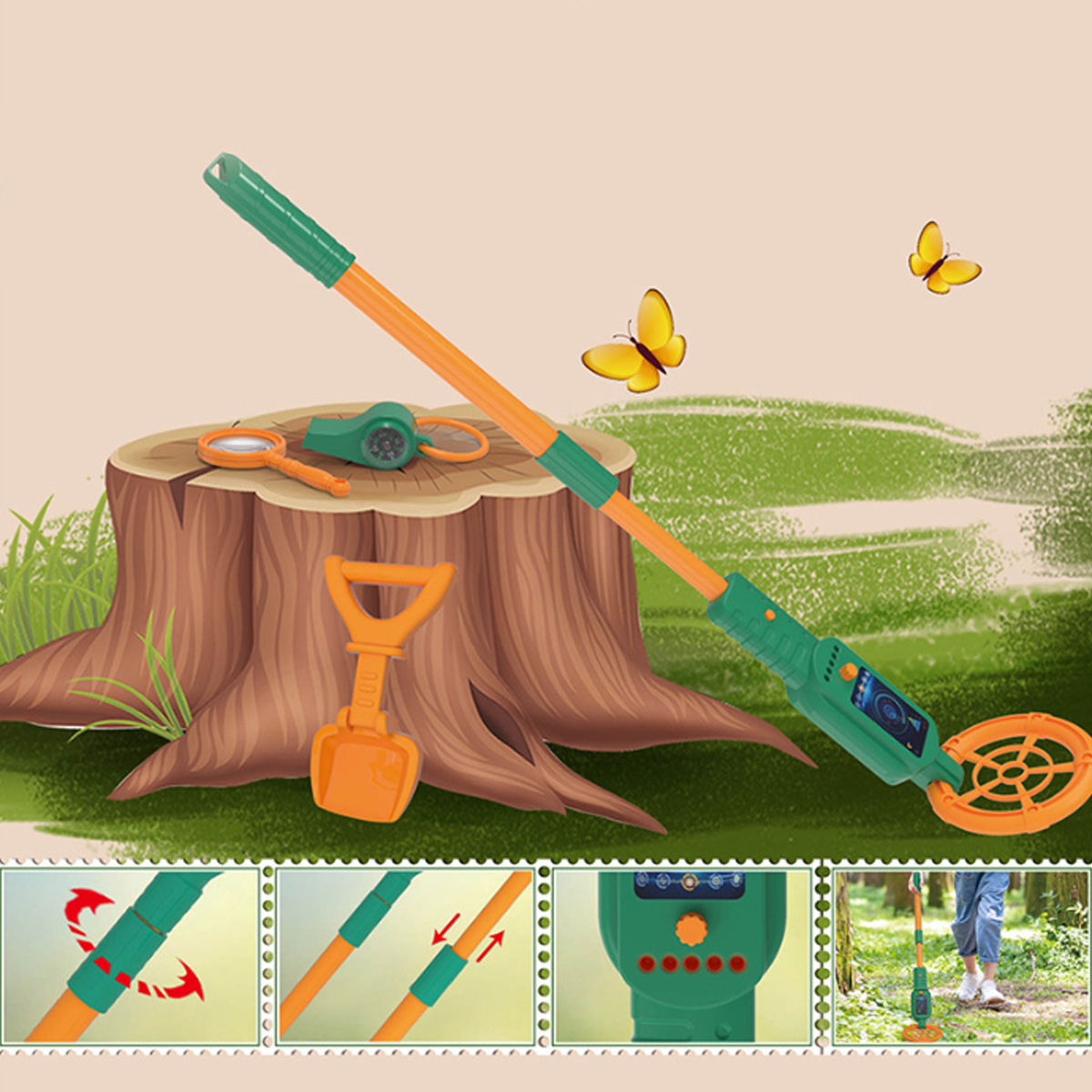 Juguete Detector de Metales 