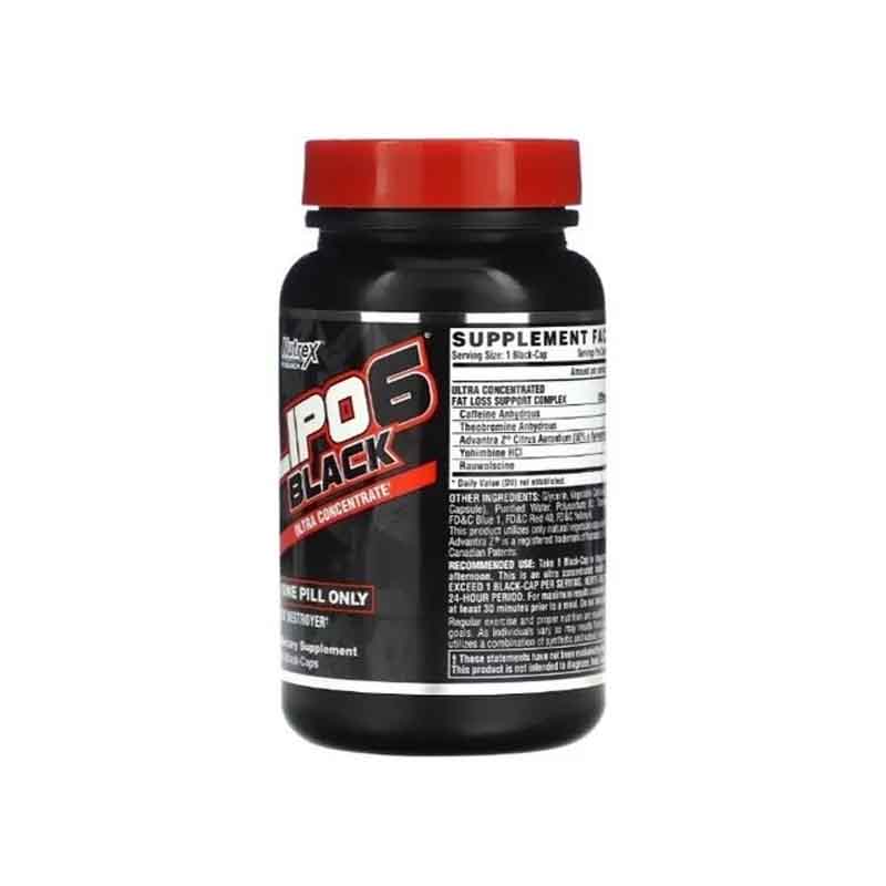 Nutrex Lipo 6 Black Ultra Concentrado 30 capsulas Extra 