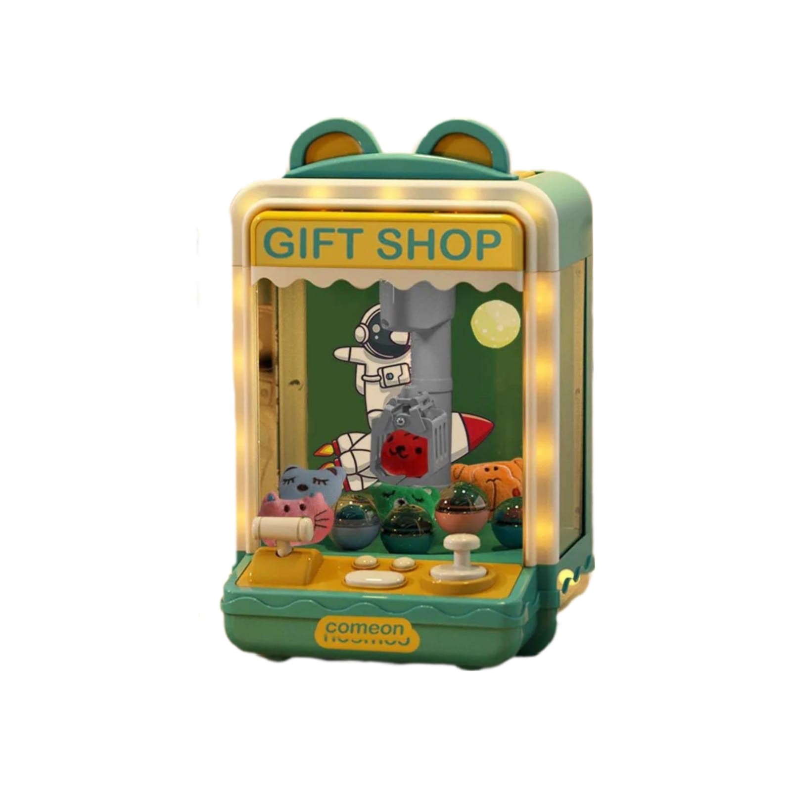 Juguete Infantil Maquina Atrapa Peluches con Luz y Sonido