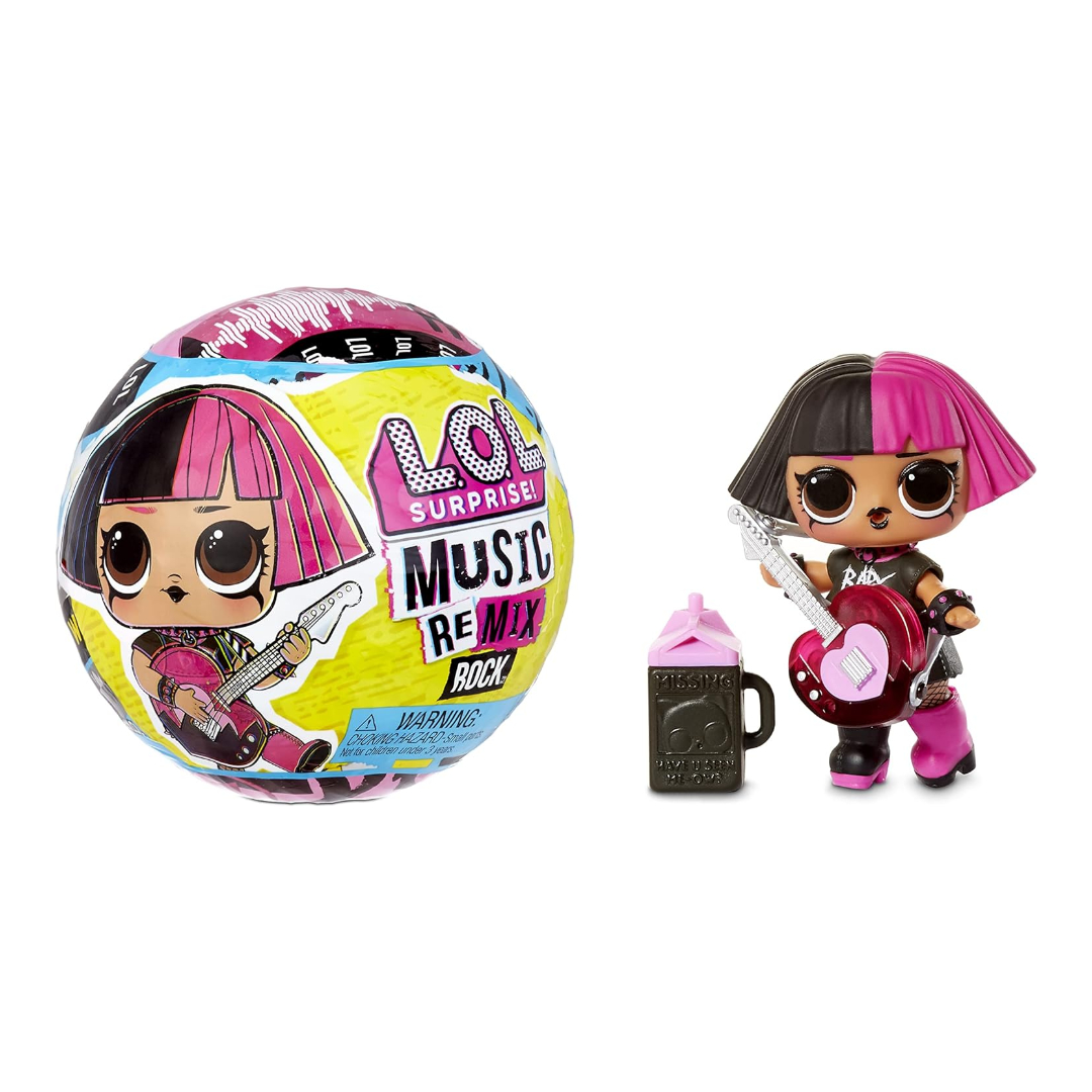 LoL Surprise Esfera Music Remix Rock Muñeca con Sorpresas