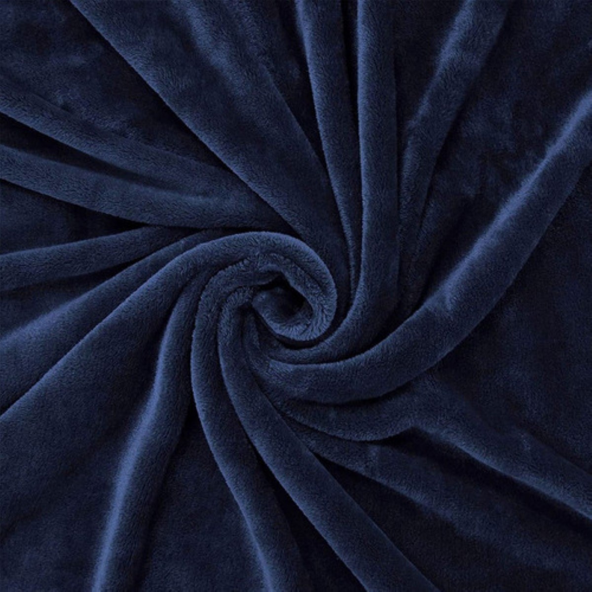 Cobija Frazada Cobertor Flannel Matrimonial Suave Calientita Azul Marino