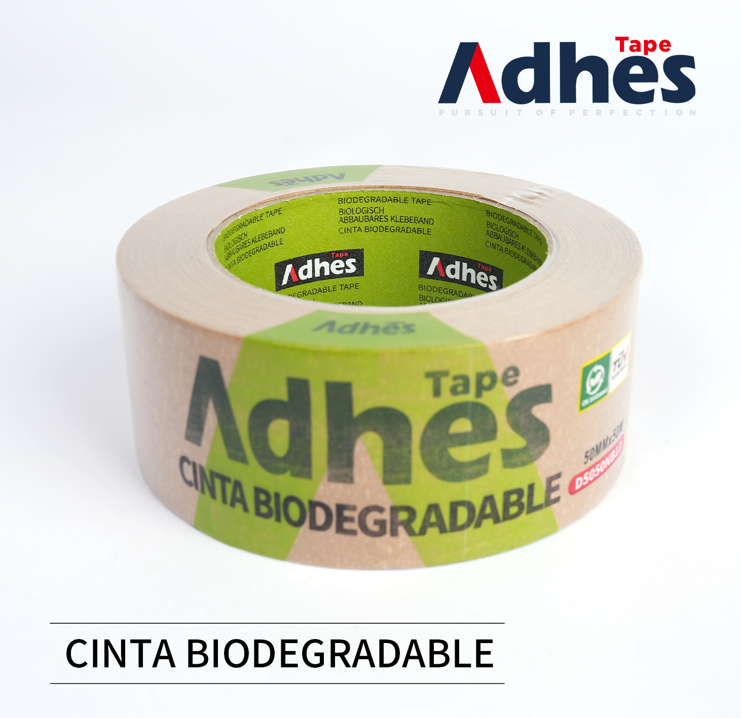 Cinta Empaque Kraft Biodegradable Adhes 48mm X 50m D4850nb13