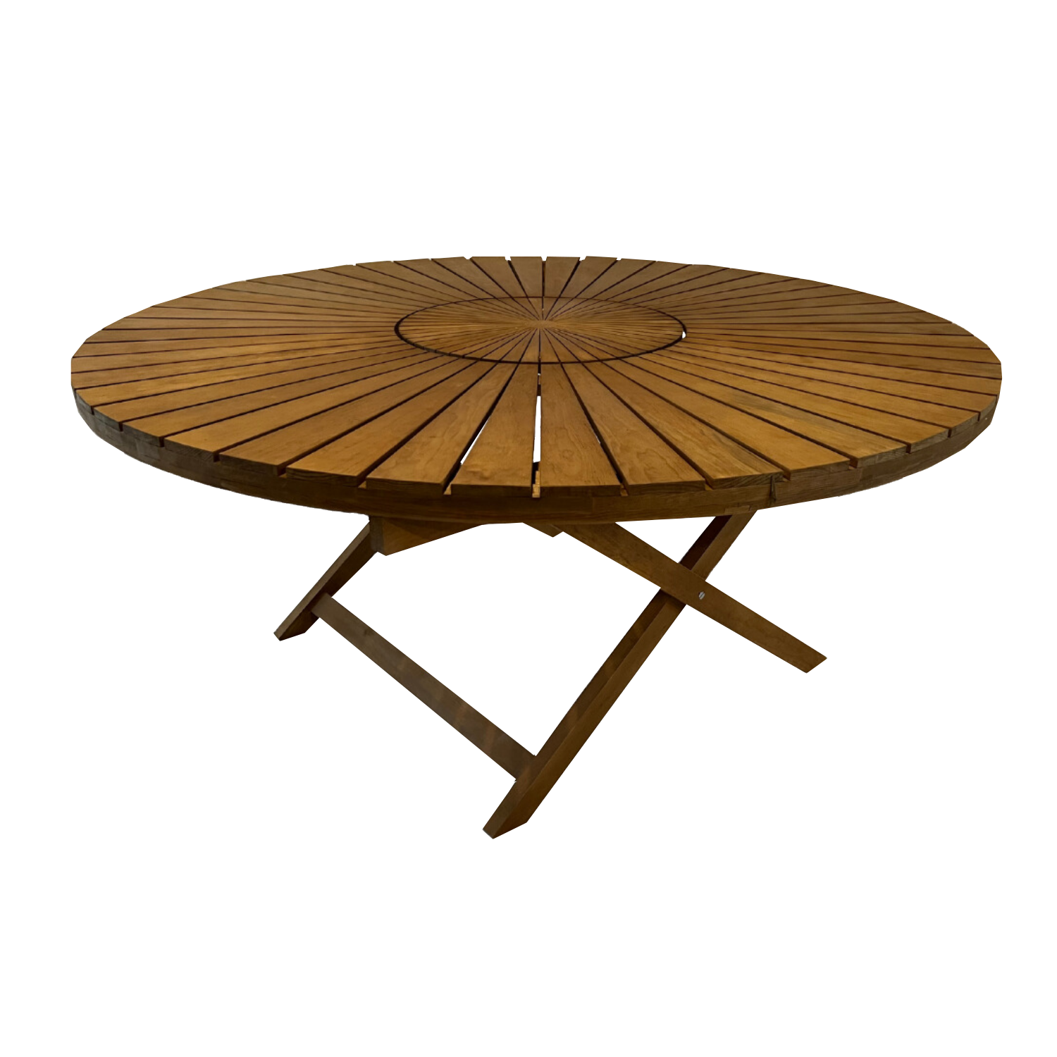 Mesa Redonda Modelo Marea 10 personas 180diam. Rústico Tratable. Leer Descripción