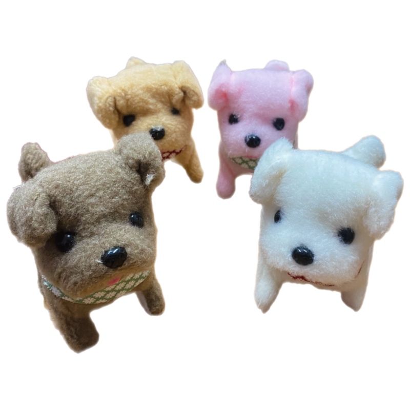 Perro Peluche Realista Con Luz Sonido Movimiento De Juguete