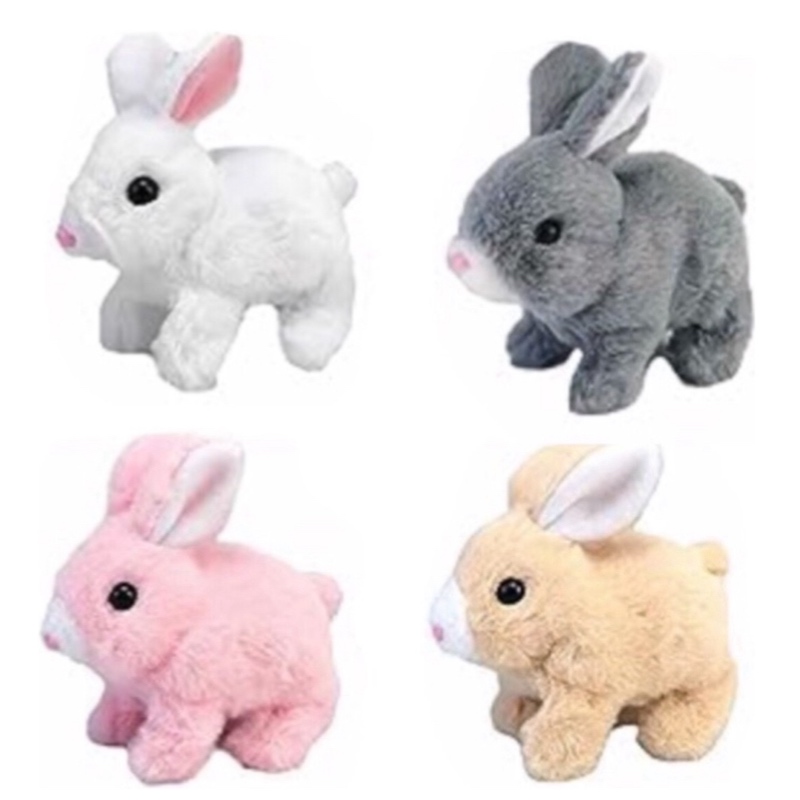 Conejo Realista Con Sonido Y Movimiento De Juguete