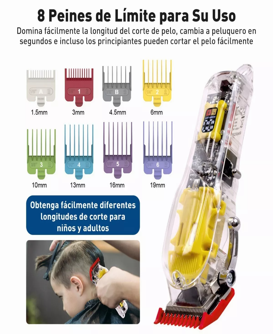 Maquina de cortar pelo best sale para principiantes