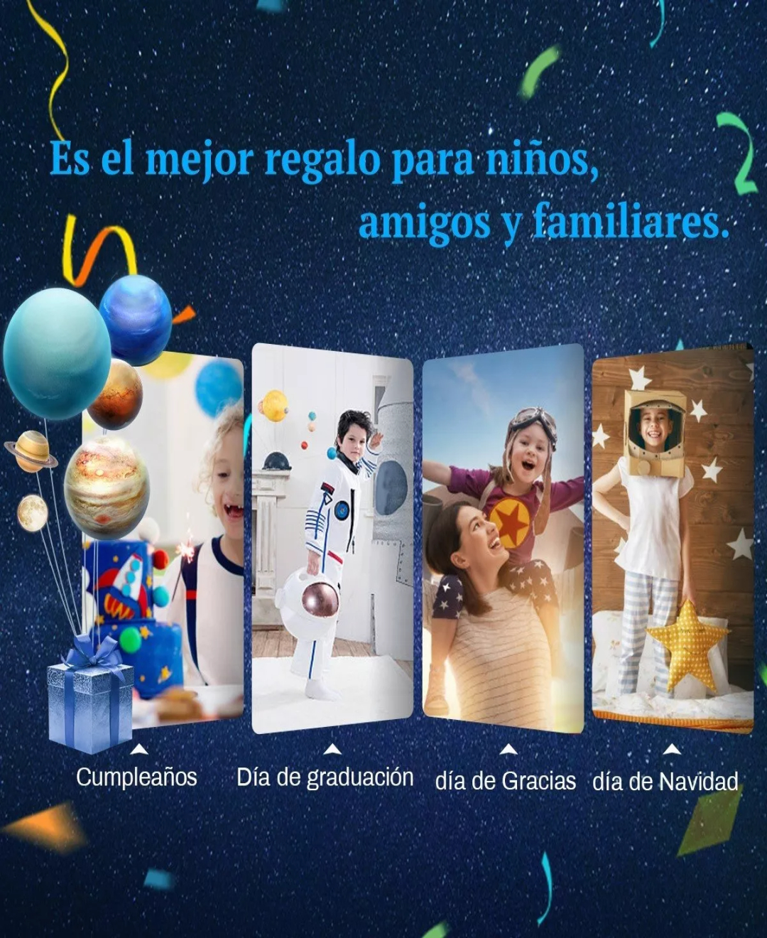 Telescopio Astronómico Profesional 70/300mm Monocular 150x