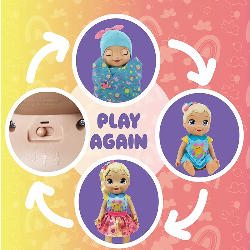 Muñeca Baby Alive Baby Grows Up Crece Conmigo