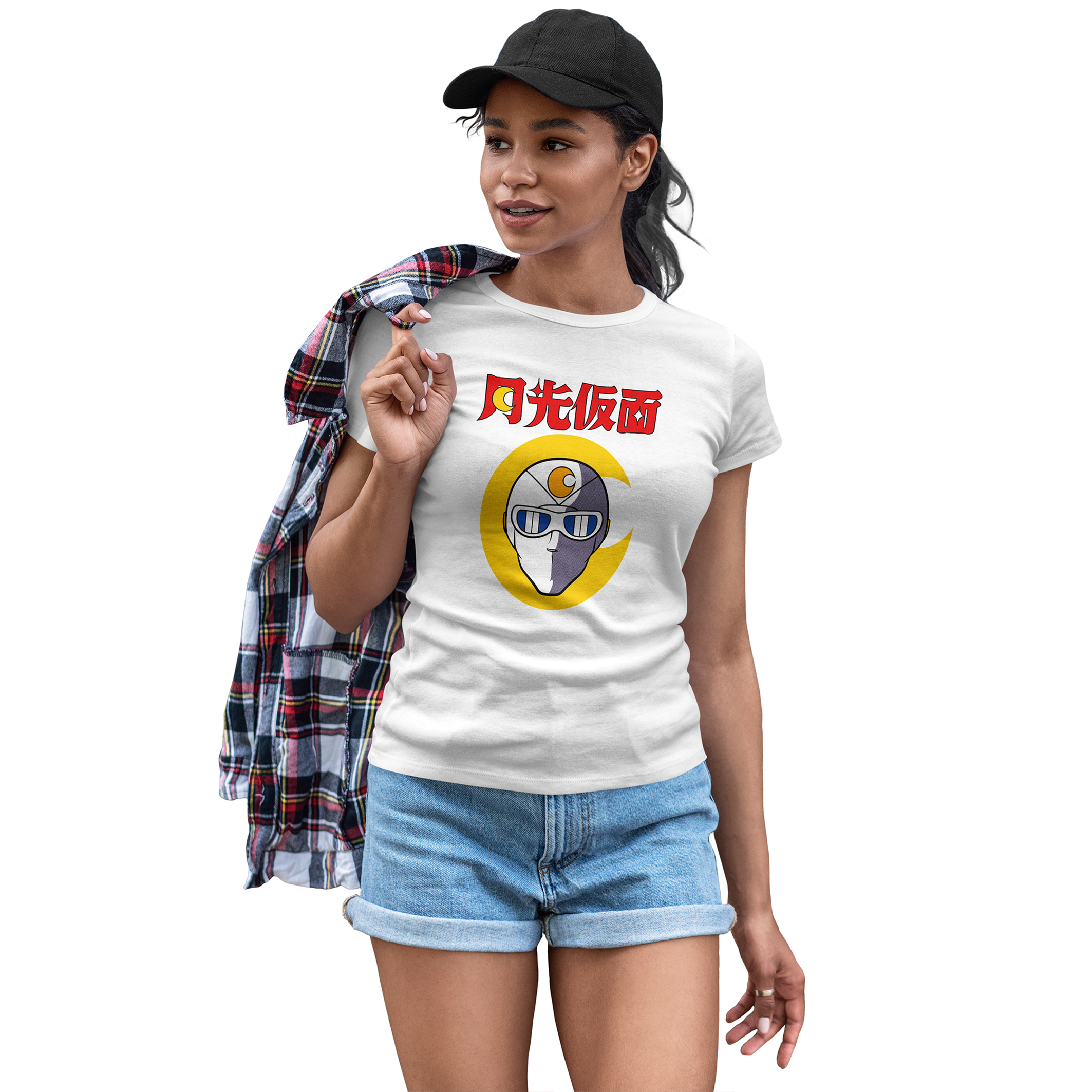 Senteya Playera para Dama Blanca Capitan Senteya Anime Japones