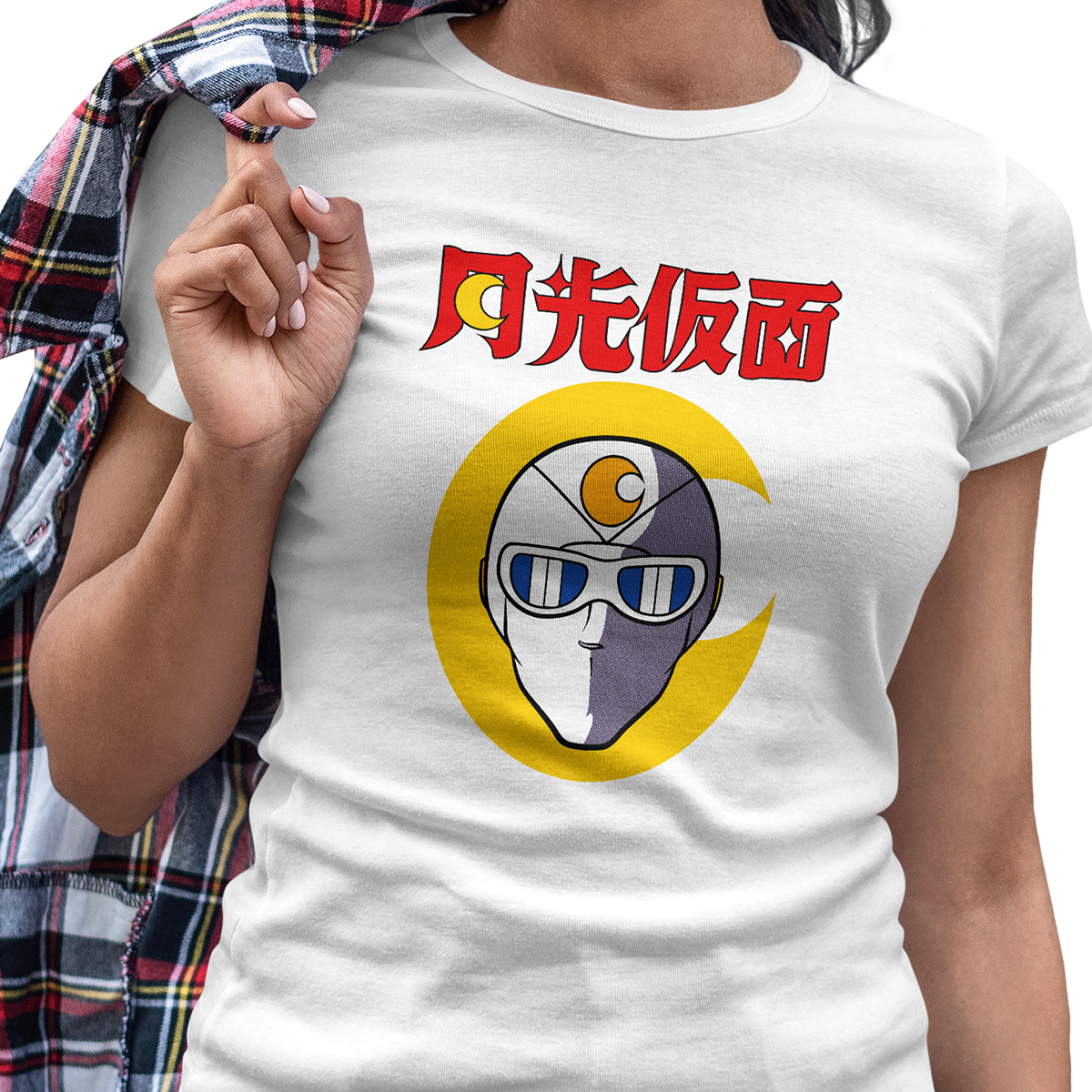 Playera para Dama Blanca Capitan Senteya Anime Japones