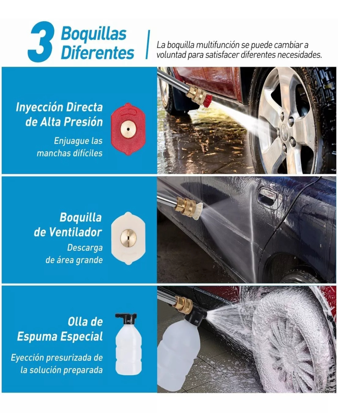 Hidrolavadoras Inalámbrica Pistola De Lavado Alta Presión