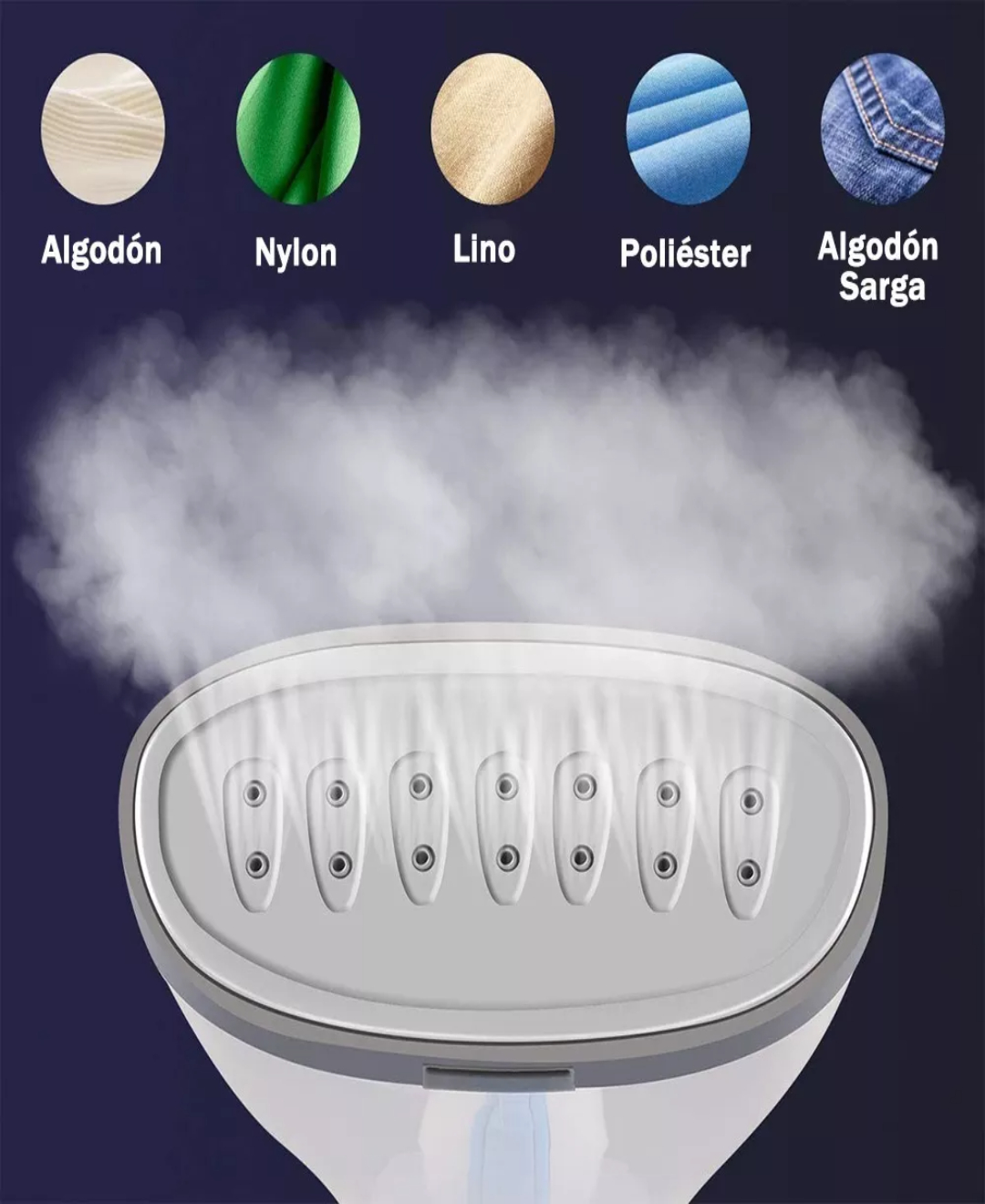 Plancha De Vapor Vertical Portátil, Vaporizador Ropa 1100w.