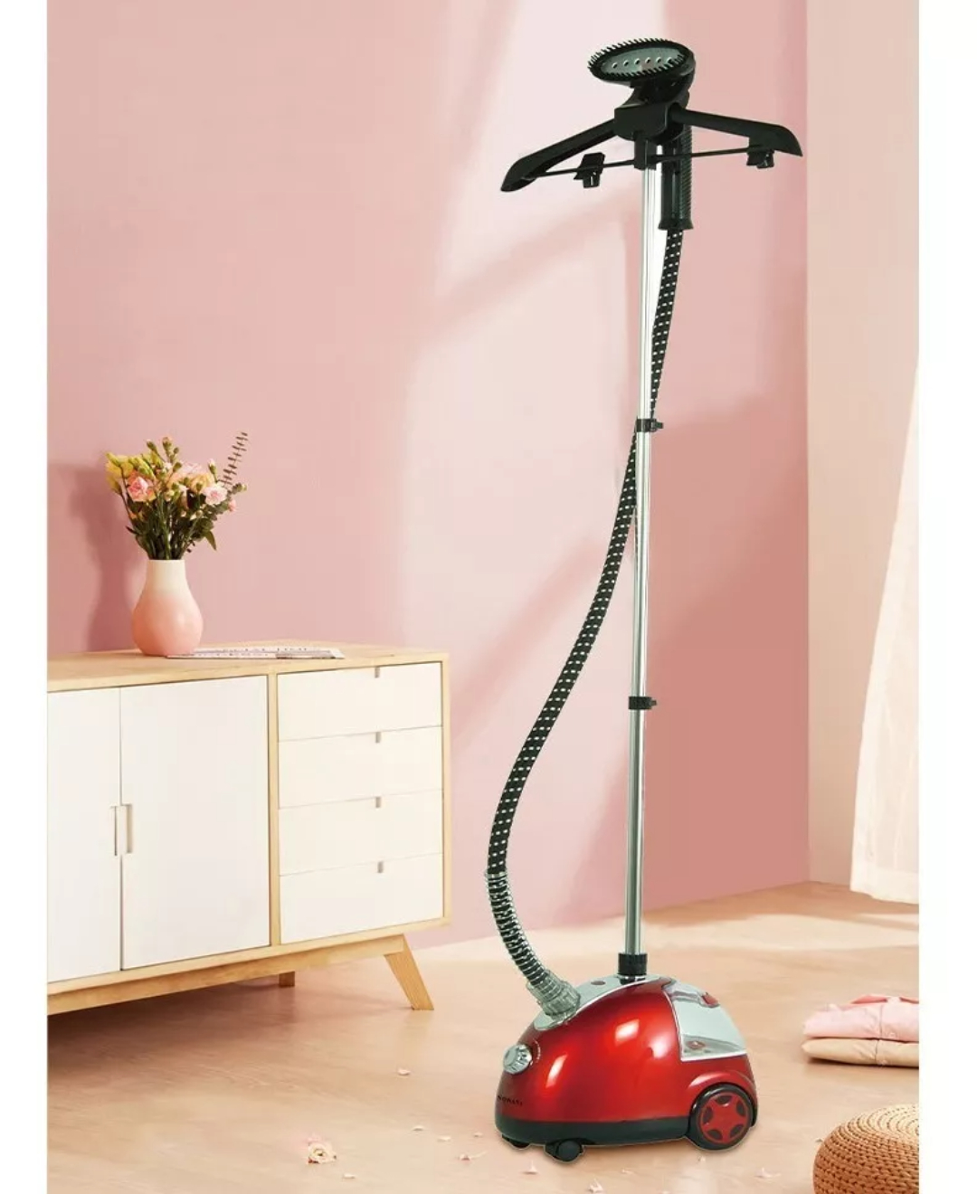 Plancha De Vapor Vertical , Vaporizador Ropa 2000w.