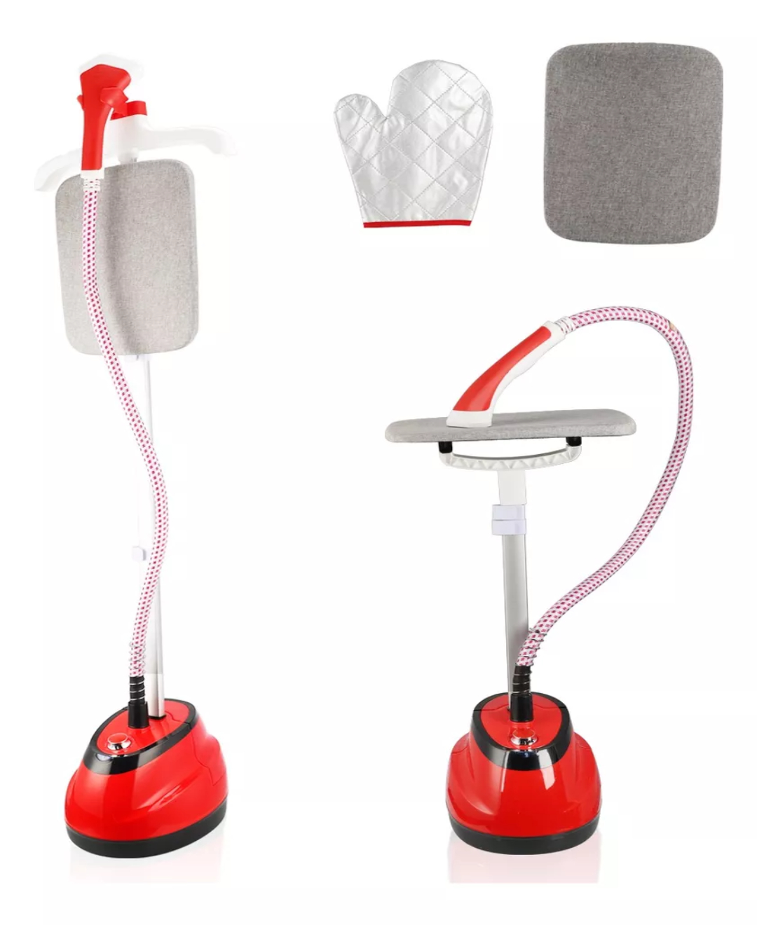 Plancha Vertical Vapor Para Ropa Desinfecta Vaporizador 2en1