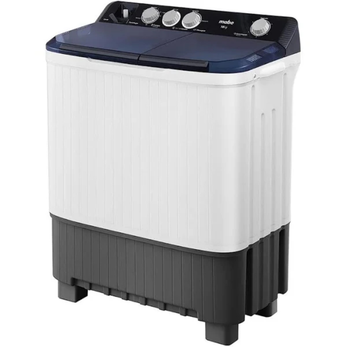 LAVADORA MABE LMDX8124HBAB DOBLE TINA 18KG BLANCA ORTY ENTREGA SÓLO VÁLIDA EN LA CIUDAD DE MÉXICO Y ZONA METROPOLITANA