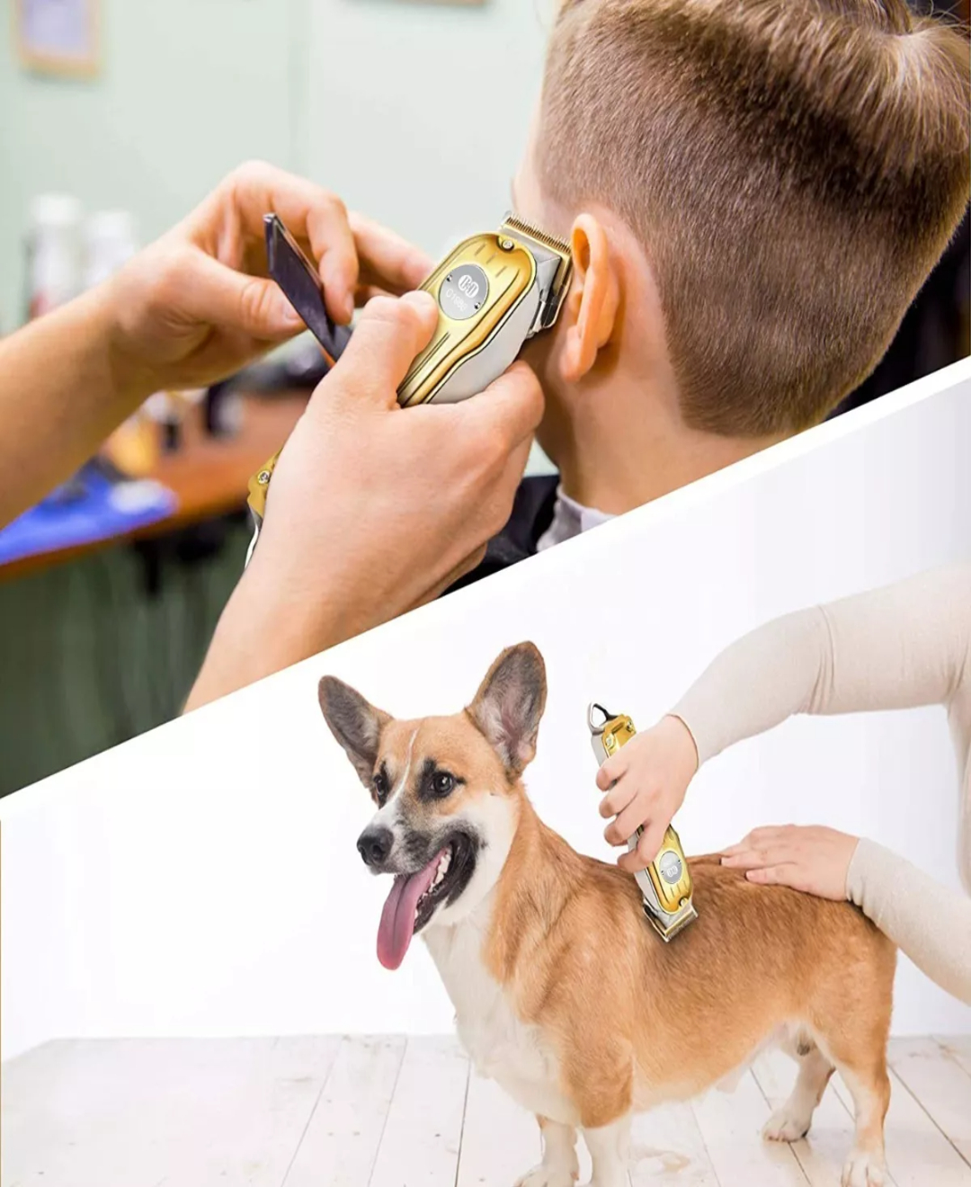 Maquina Para Cortar Cabello Pelo Cortadora De Cabello Kit