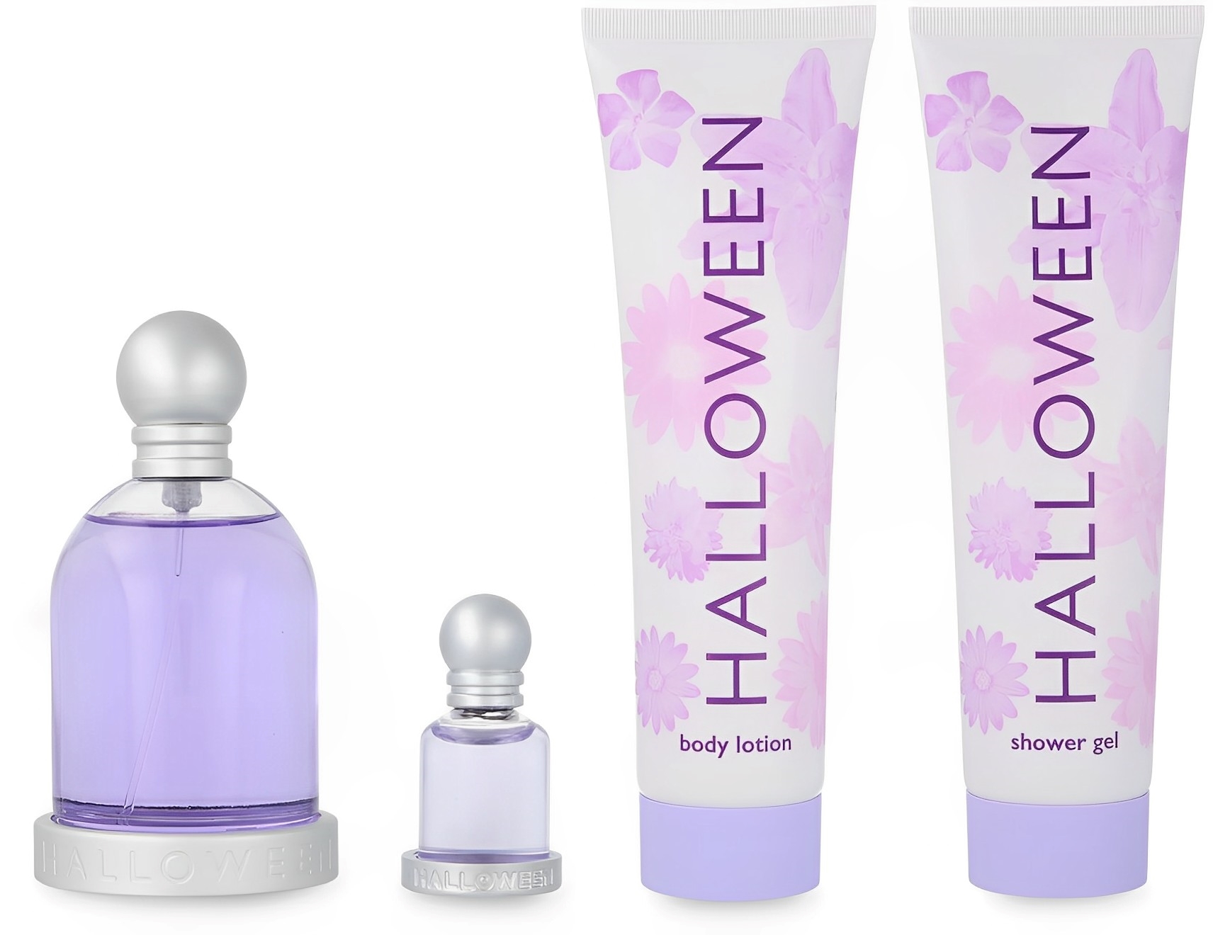 SET HALLOWEEN WOMAN EDT 100ML + SHOWER GEL 150ML + BODY LOTION 150ML + MINI 4.5ML HALLOWEEN PERFUME PARA DAMA
