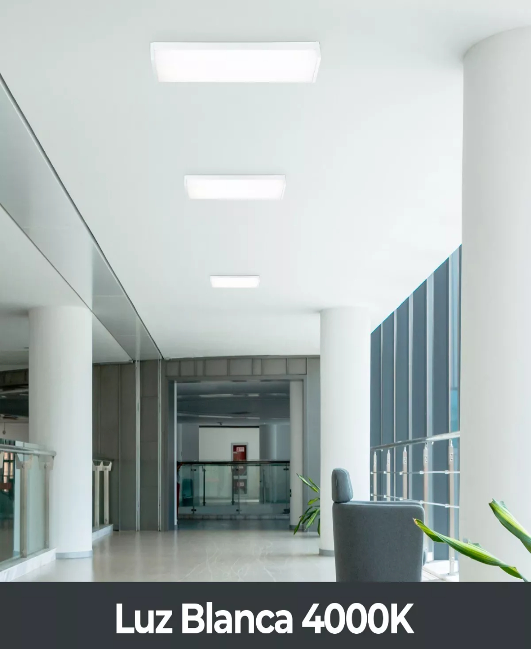 Lámpara Techo Led Blanco 24w 4000k 1500 Lumimexico