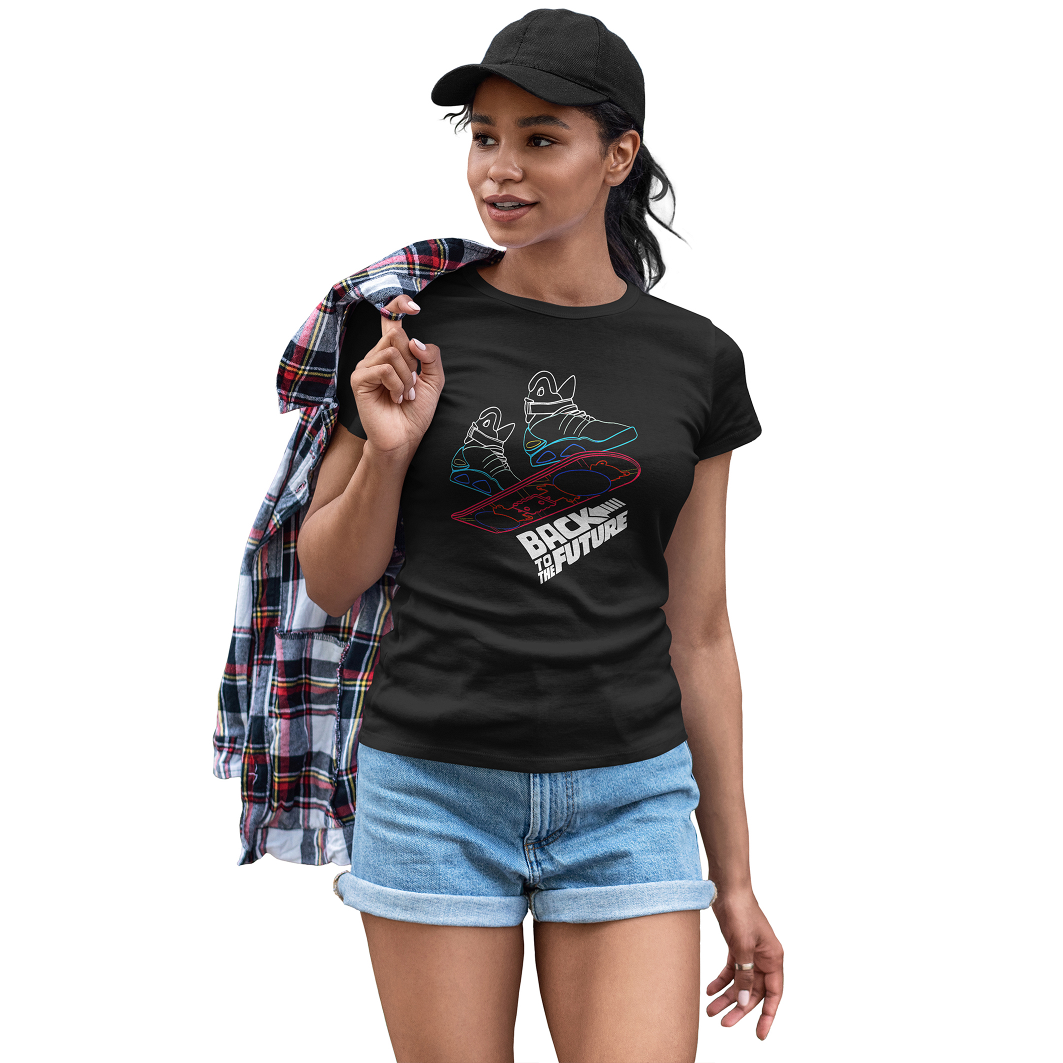 Playera Volver al Futuro Pelicula Back To Future para Dama