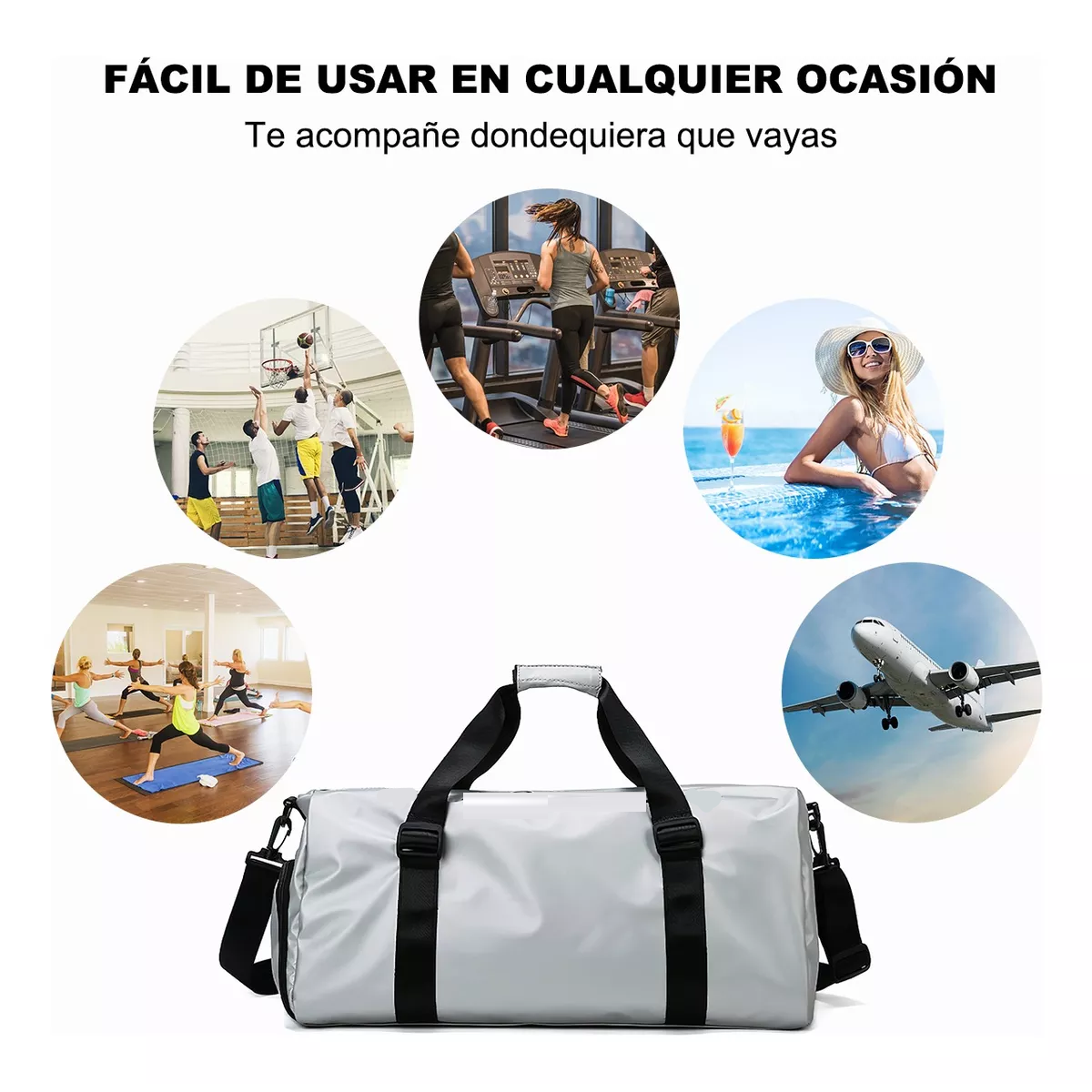 Maletas De Mano Mujer Deportiva Para Viaje Mochila De Gym