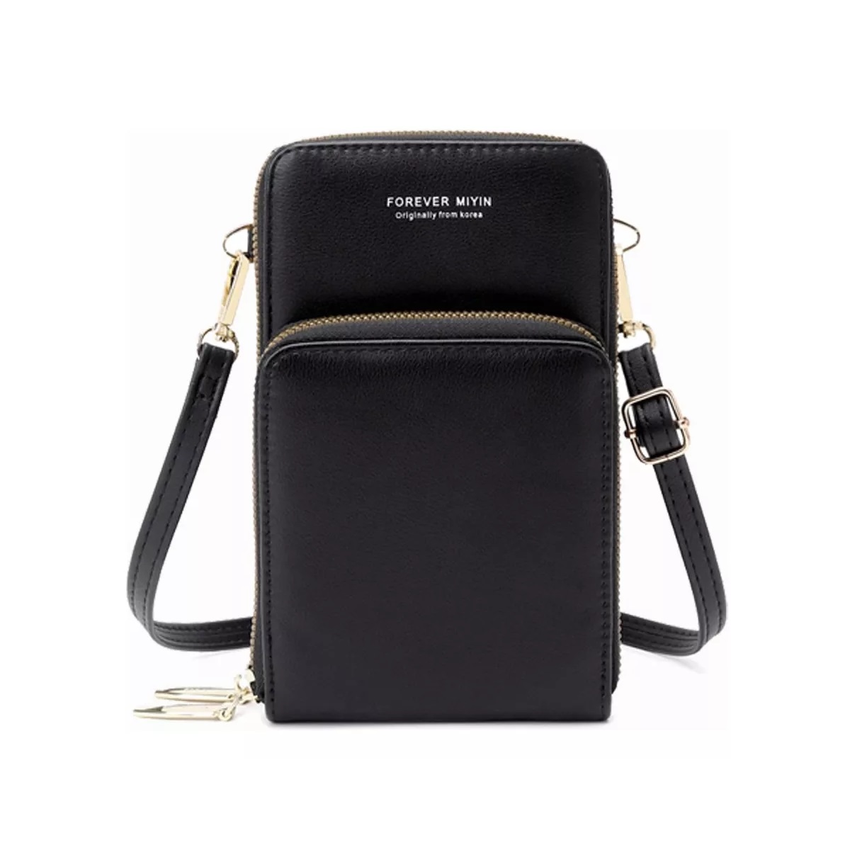 Bolsa Bandolera Cruzada Mujer Monedero Carteras Mochila Dama Negro