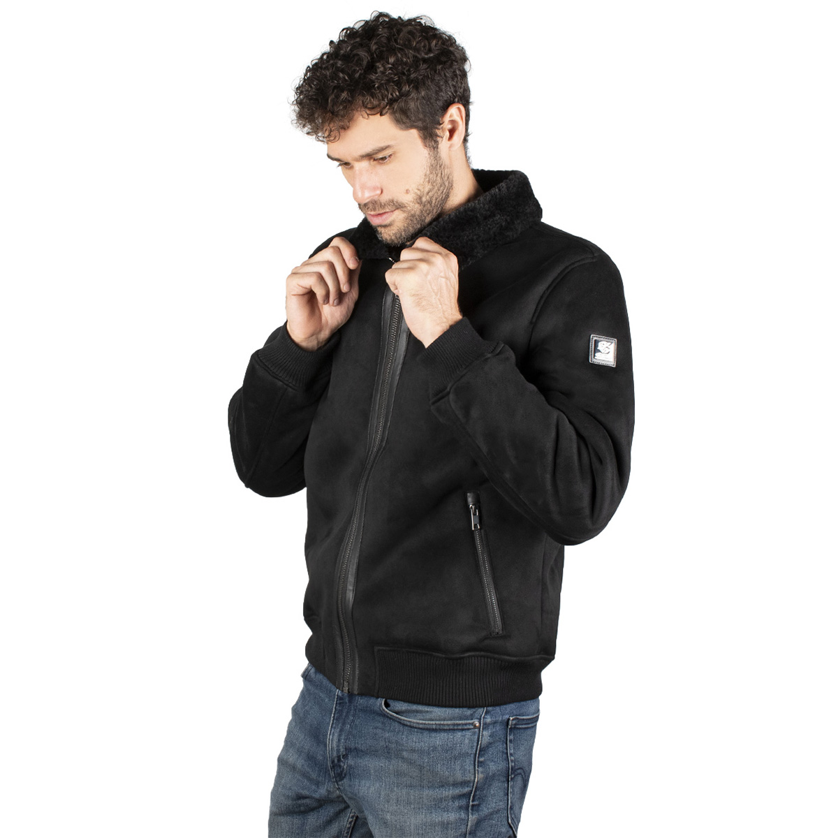 Chamarra Hombre Greenlander Gamuza Gam8920