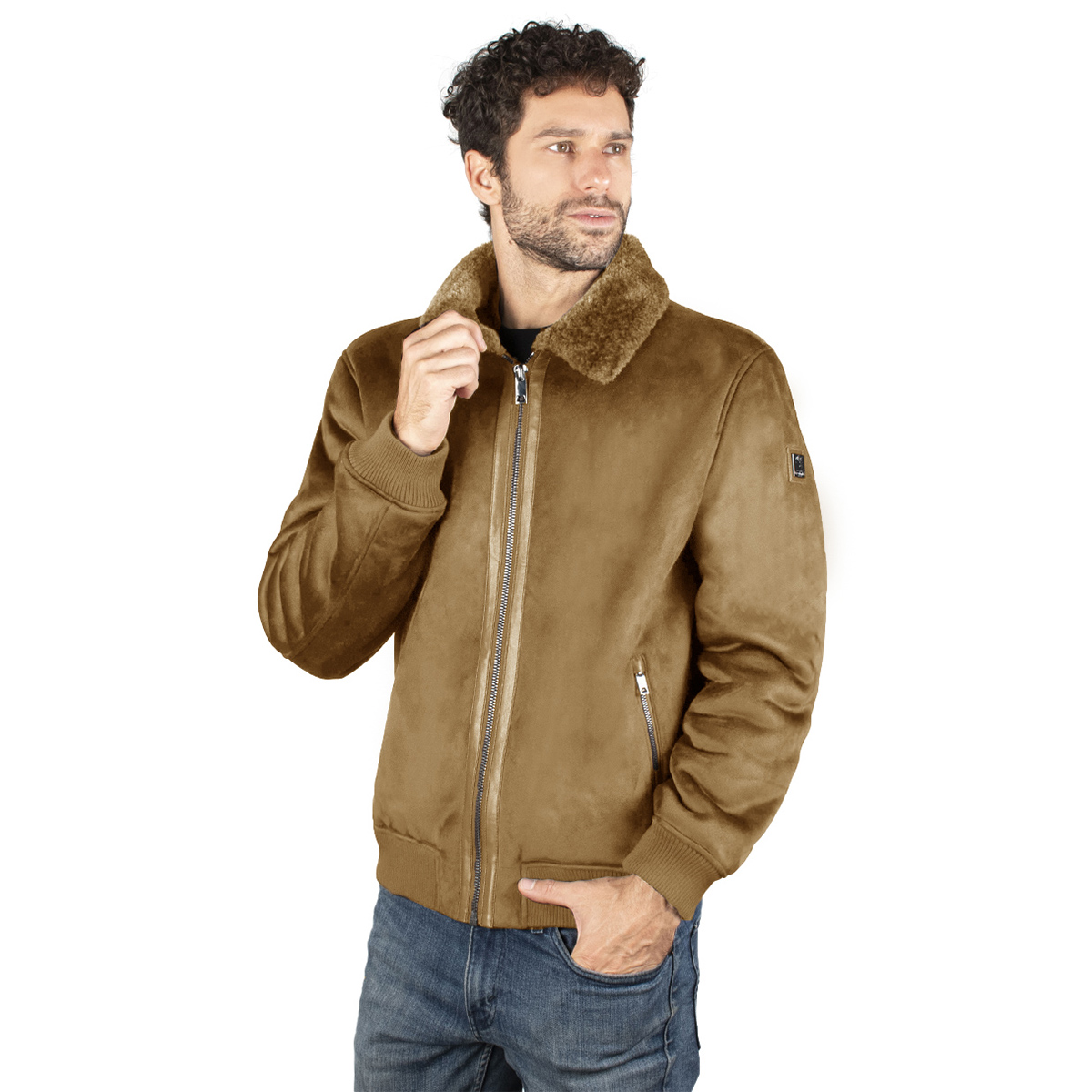 Chamarra Hombre Greenlander Gamuza Gam8920