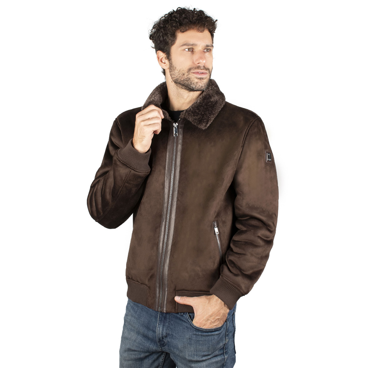 Chamarra Hombre Greenlander Gamuza Gam8920