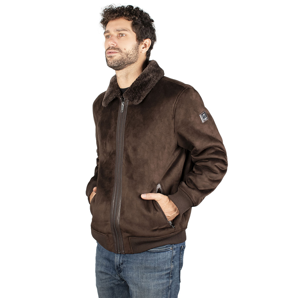 Chamarra Hombre Greenlander Gamuza Gam8920