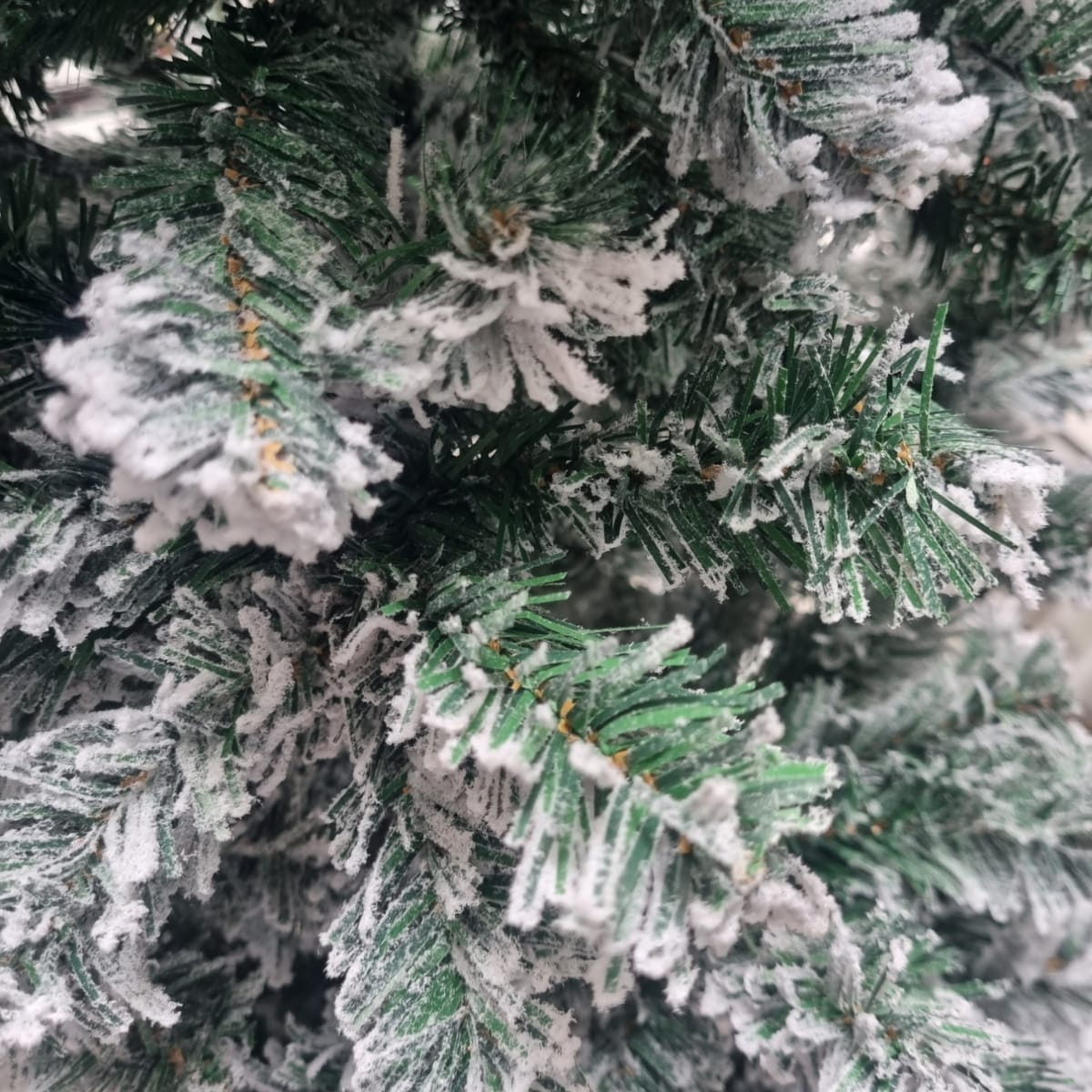 Arbol Navidad Nevado Pino Navideño 2.10m 850 Ramas