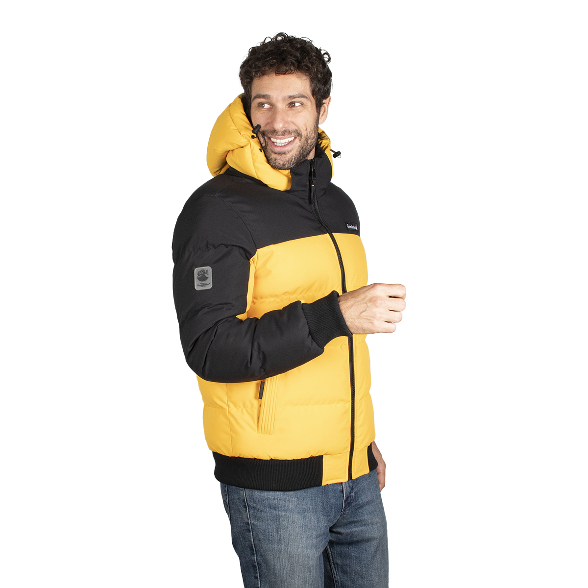 Chamarra Hombre Greenlander Capitonada Gorro Desmontable Pol8563