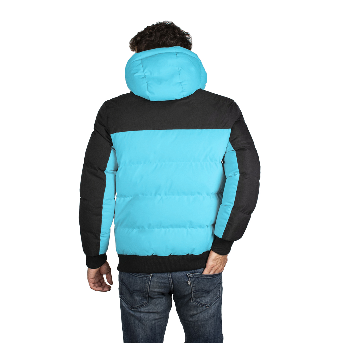 Chamarra Hombre Greenlander Capitonada Gorro Desmontable Pol8563
