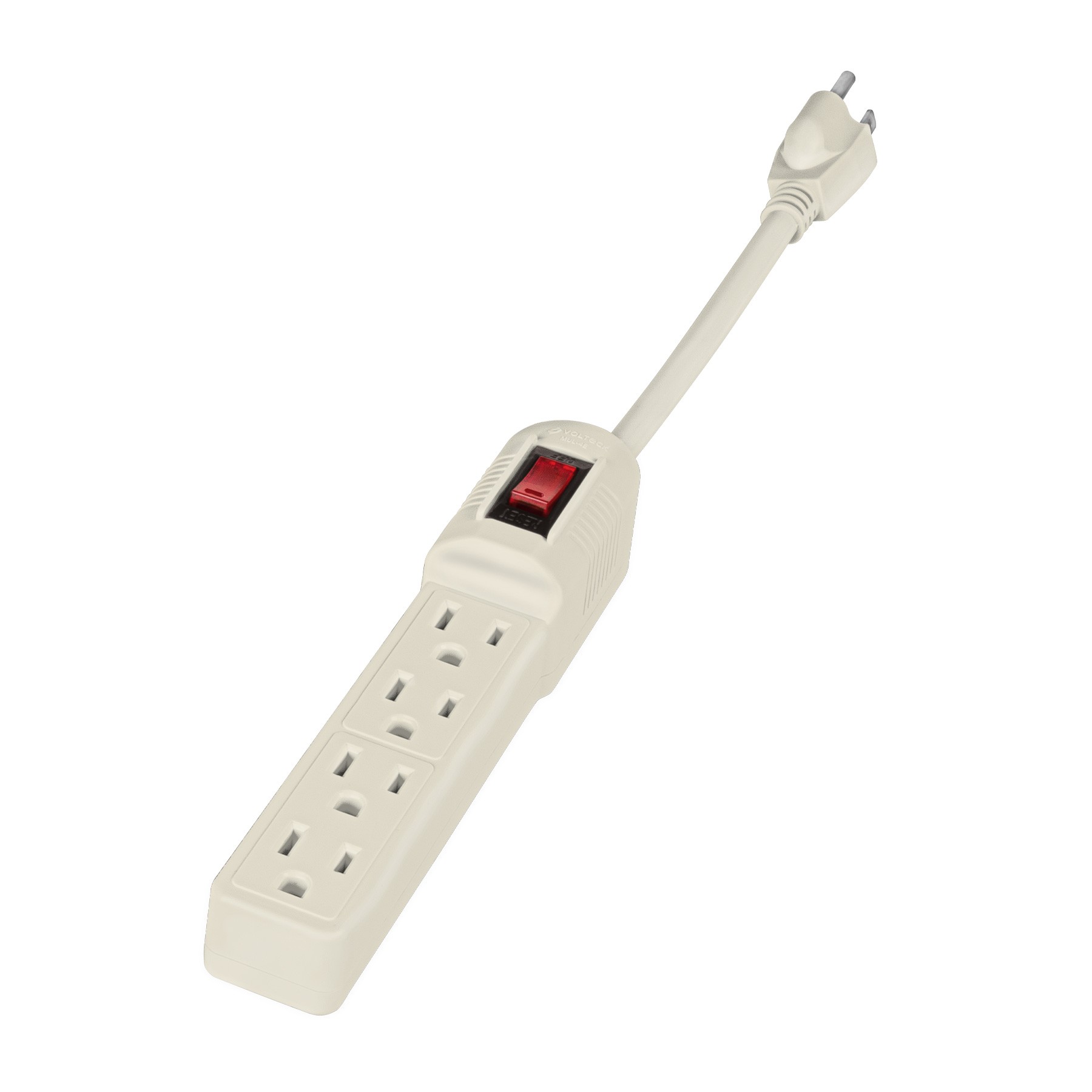 MULTICONTACTO 16 AWG DOMÉSTICO 4 ENTRADAS, VOLTECK 46181