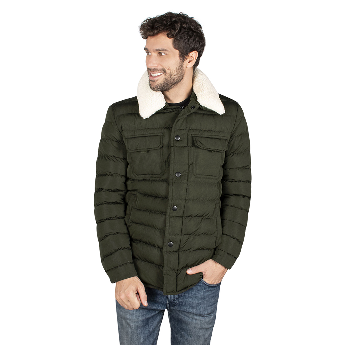 Chamarra Hombre Greenlander Capitonada Pol8563