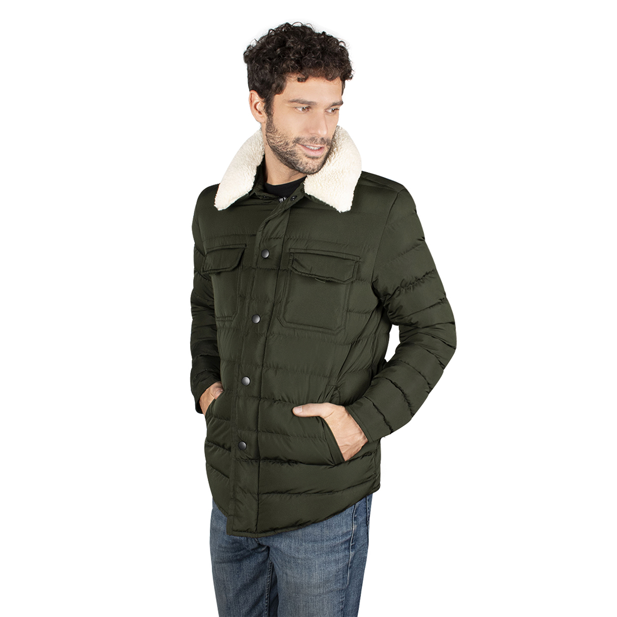 Chamarra Hombre Greenlander Capitonada Pol8563