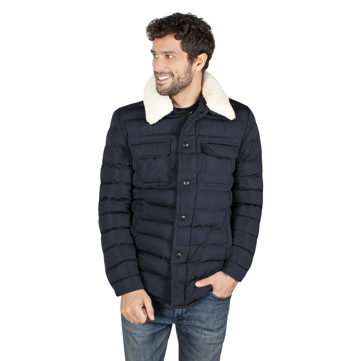 Chamarra Hombre Greenlander Capitonada Pol8563