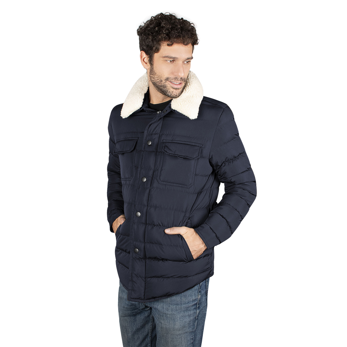 Chamarra Hombre Greenlander Capitonada Pol8563