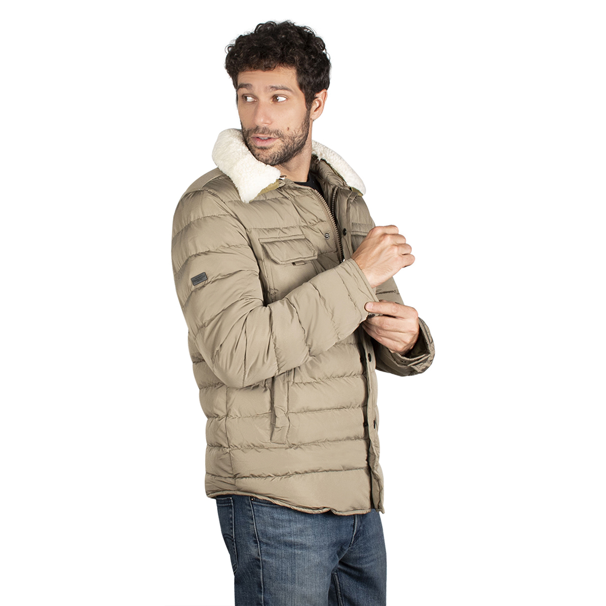 Chamarra Hombre Greenlander Capitonada Pol8563