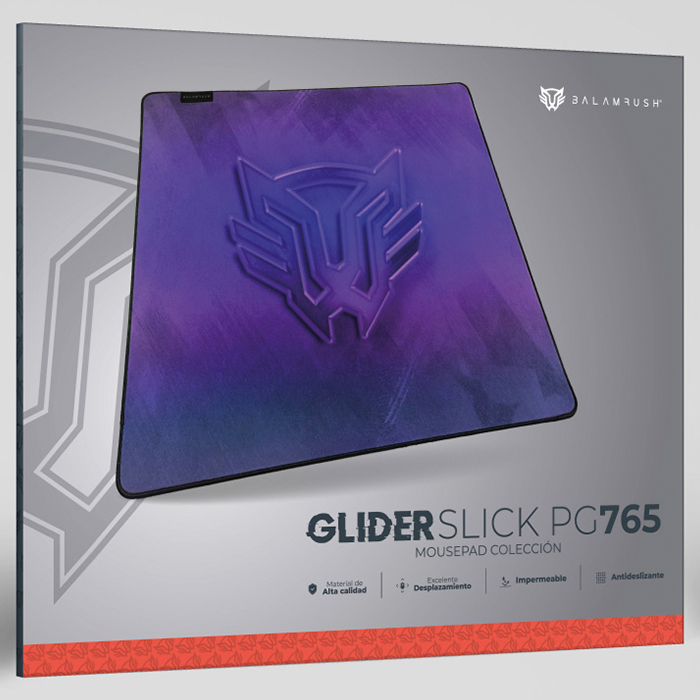 Mouse Pad Gamer BALAM RUSH GLIDER SLICK PG765 Mediano BR-937443 