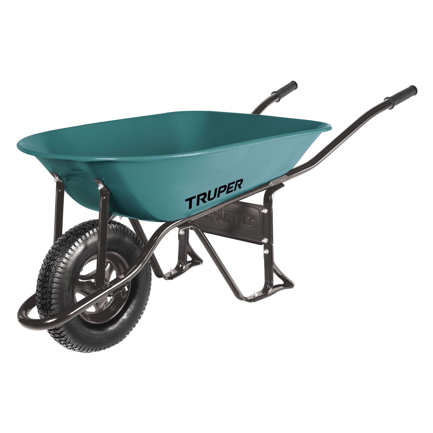 CARRETILLA 5 FT3 NEUMÁTICA, BASTIDOR TUBULAR, TRUPER 11753