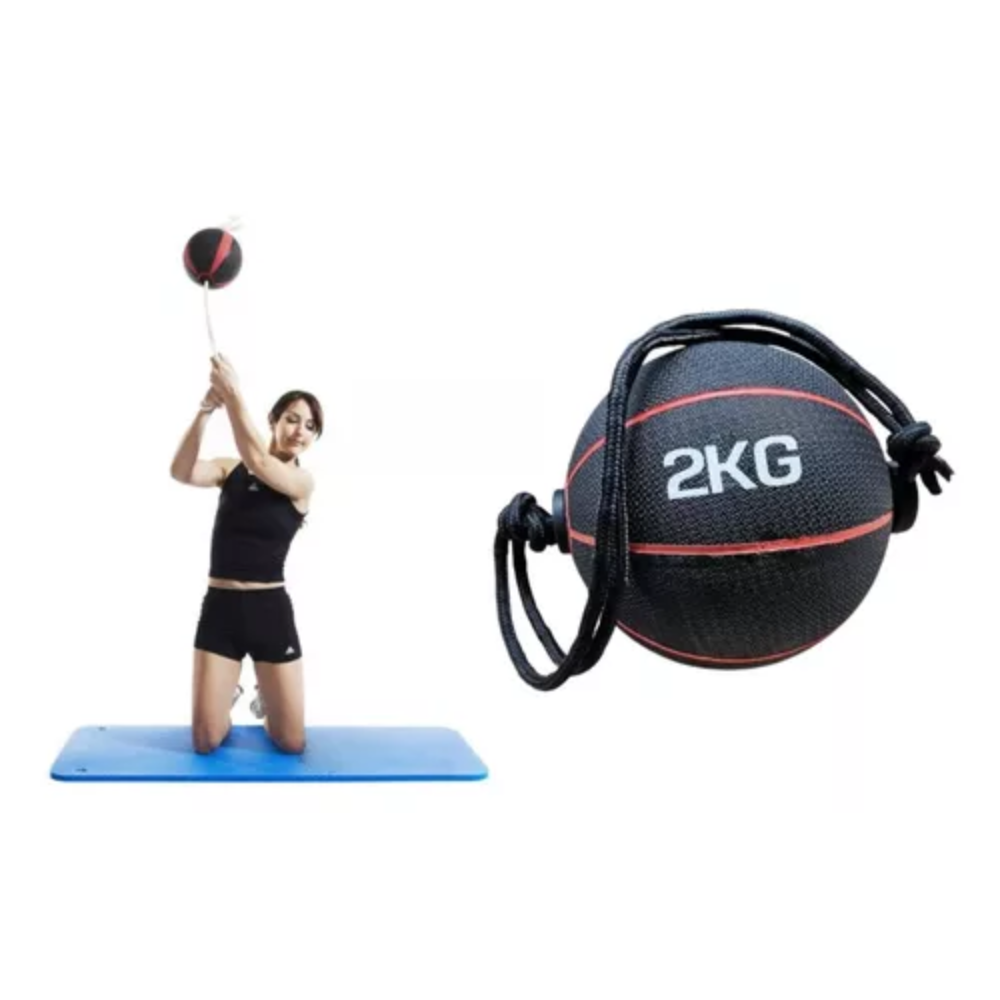 Balón Medicinal De Rotación Para El Core 2 Kg