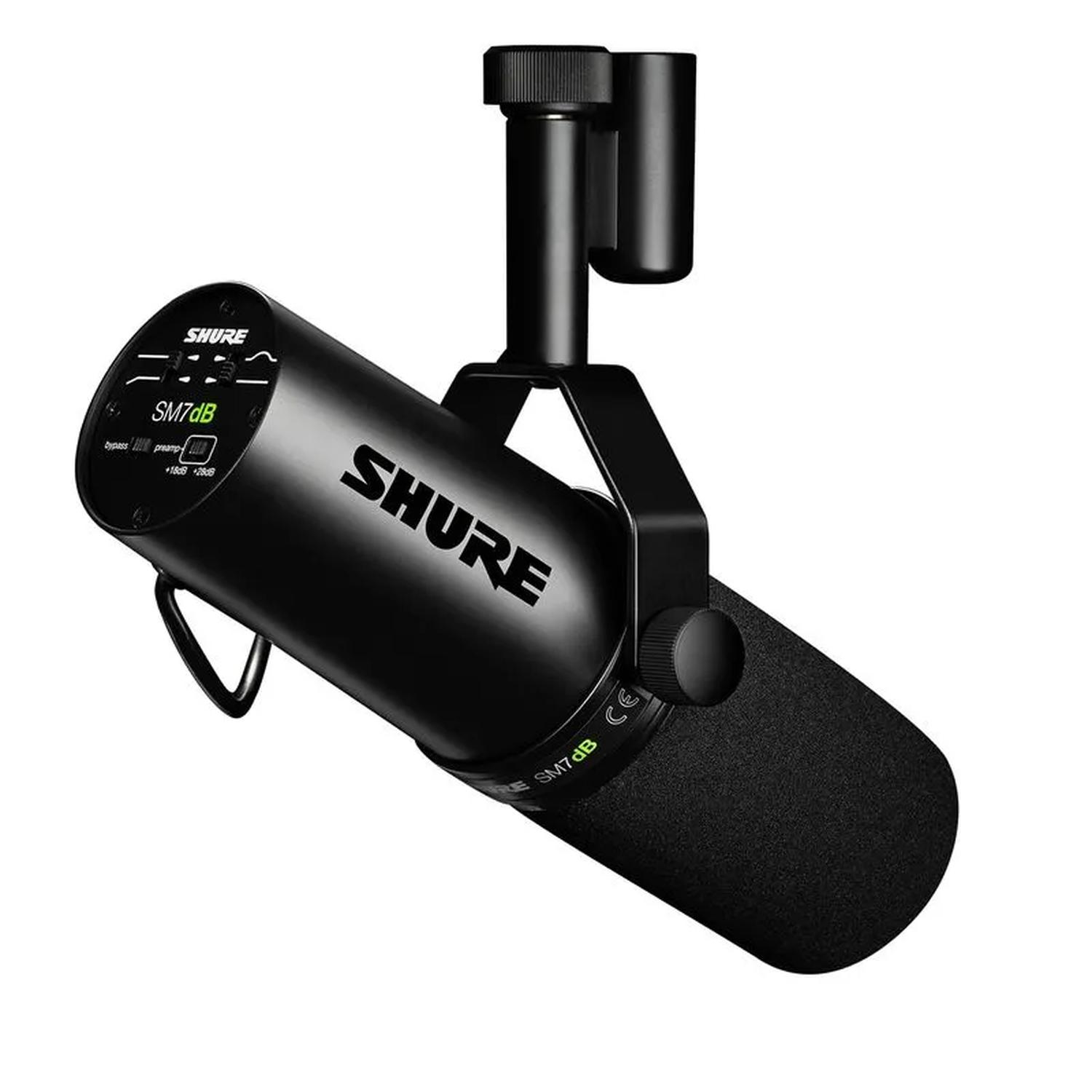 Shure Sm7db Micrófono Dinamico con Preamplificado Activo.