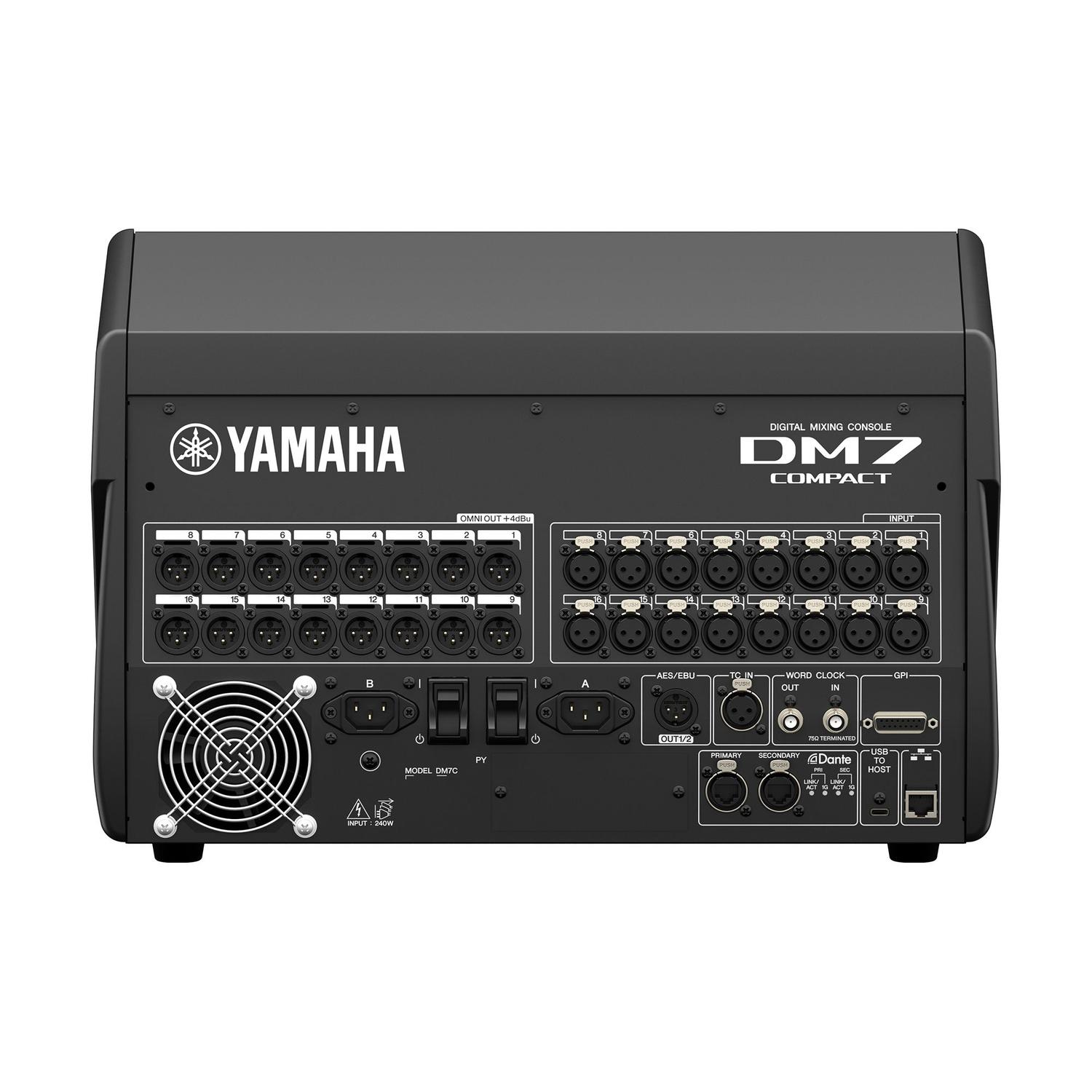 Yamaha Dm7 Compact Mezcladora Digital 72 canales Profesional