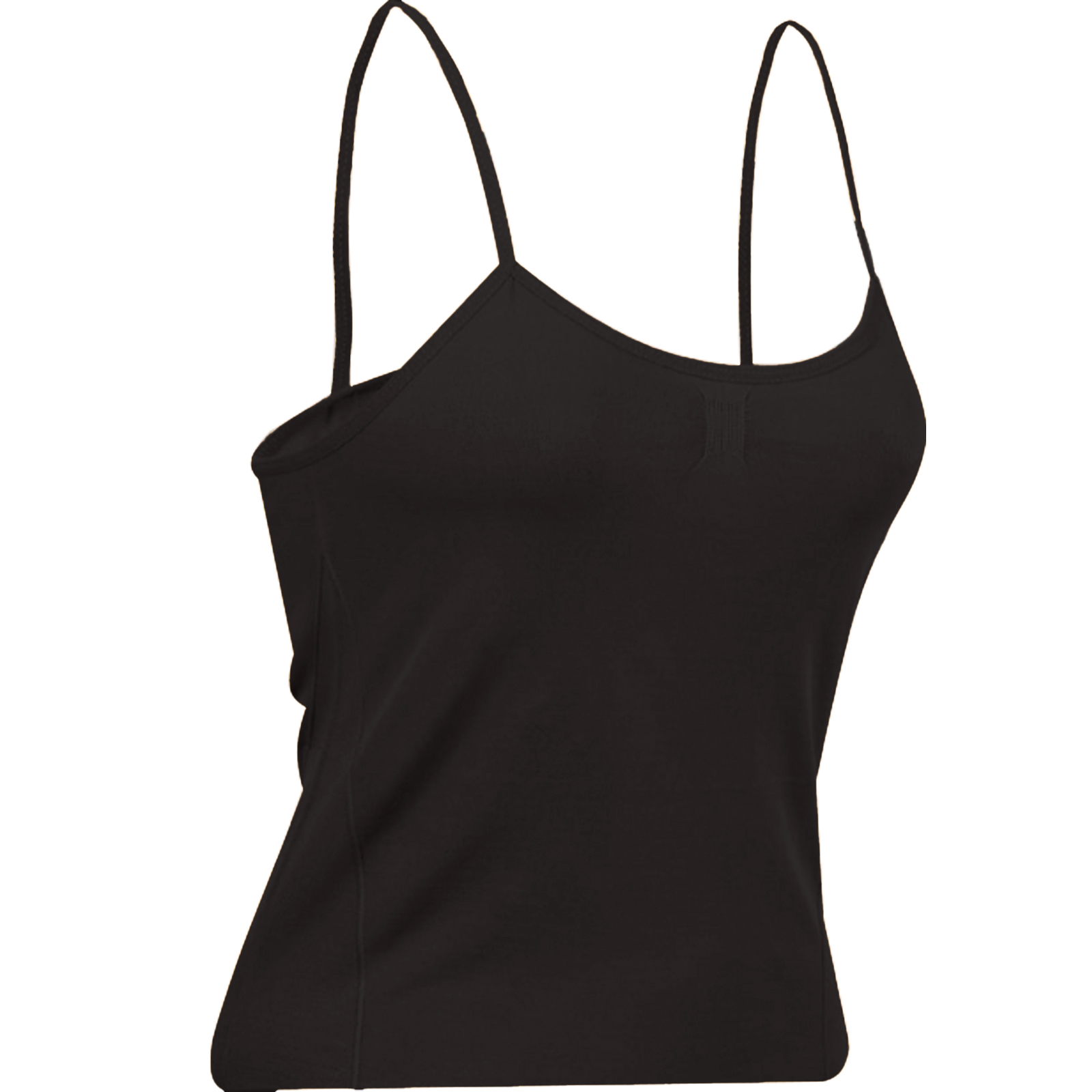 Blusa de Tirantes Mujer Color Negro Unitalla, Stretch, Casual, Basica, Sin Mangas, Playera, Camiseta, Uso Diario